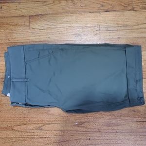 Loft green Bermuda shorts size 6